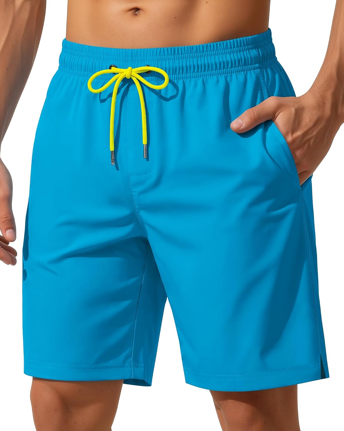 ISLA D’ORO Men Hybrid Swim Shorts – Black (or the color you choose)