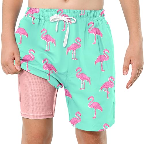 ISLA D’ORO Boys Tropical Swim Shorts